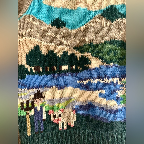 Marc Jacobs Runway Intarsia Wool Knit Sweater - Picture 3 of 6